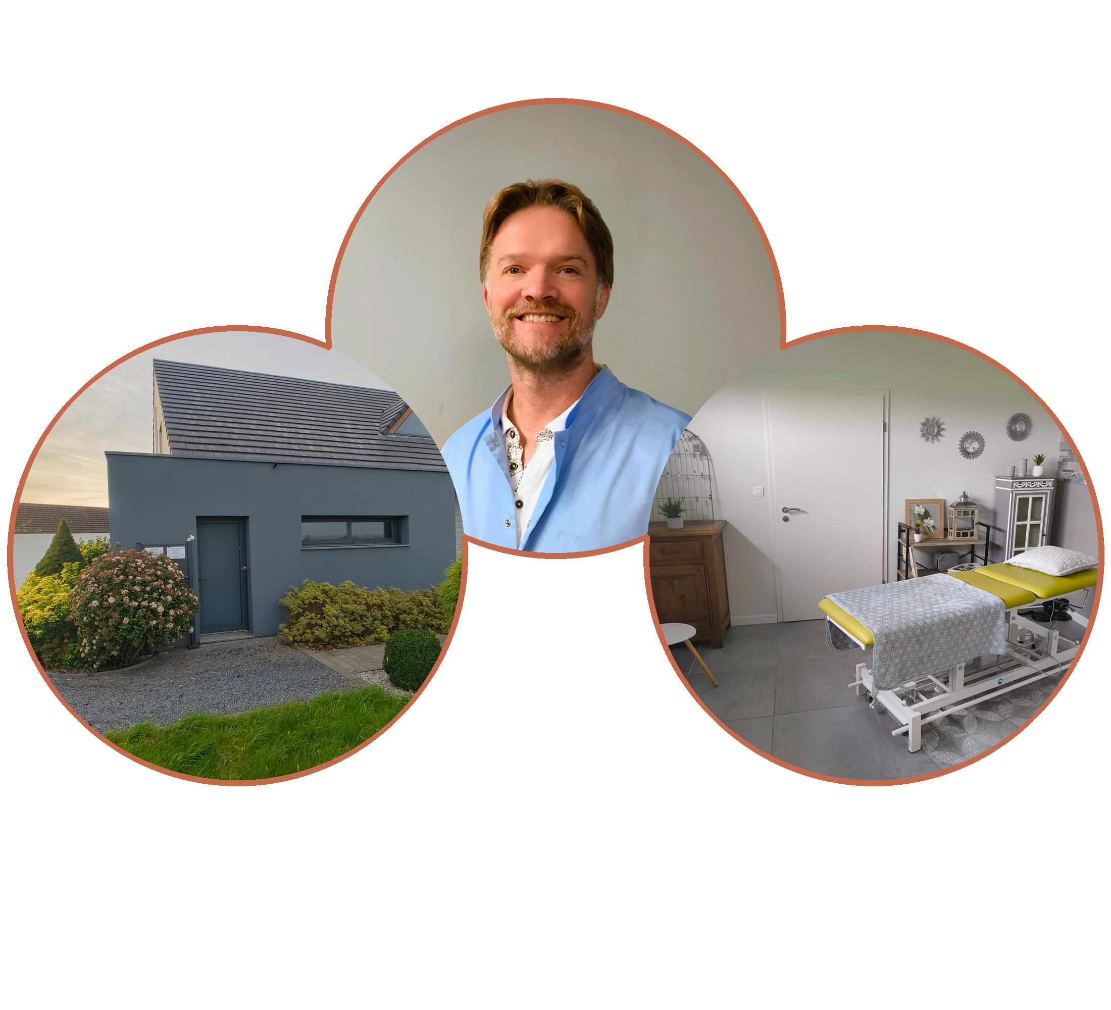 Portrait de Christophe Bonnet, ostéopathe à Dourges